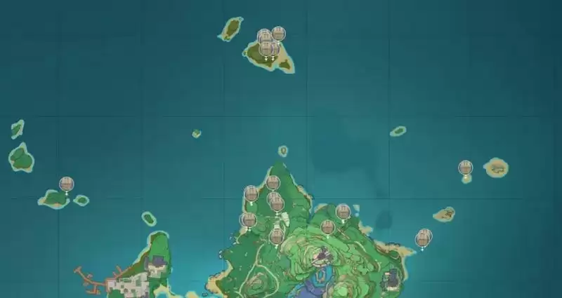 原神稻妻地图宝箱位置大全 稻妻194个宝箱分布位置图文一览图片15