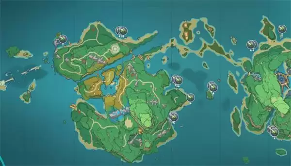 《原神》稻妻海草刷新位置分享