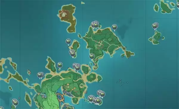 《原神》稻妻海草刷新位置分享