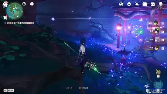 《原神》前往绀田村东北方的荒废神社任务攻略 《原神》前往绀田村东北方的荒废神社任务攻略