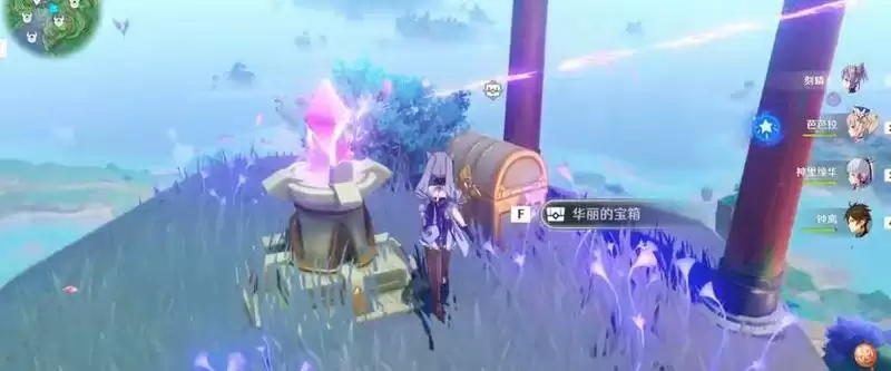 《原神》鸣神大社雷池继电石放置方法