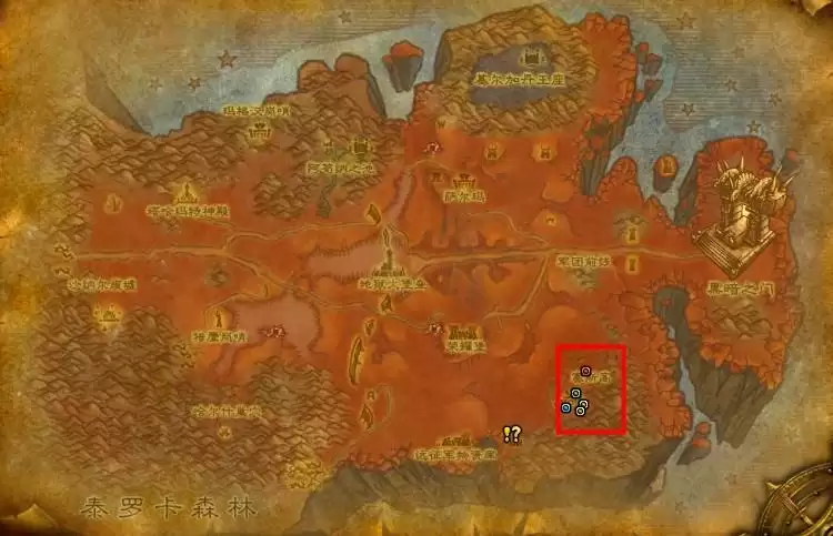 燃烧吧塞斯高熔炉在哪