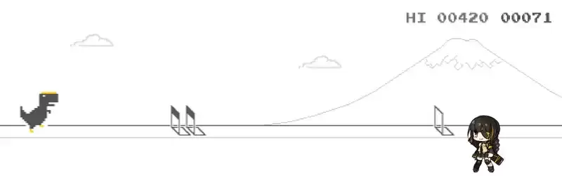 chrome谷歌浏览器小恐龙奥运游戏怎么玩