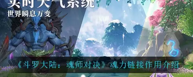 《斗罗大陆:魂师对决》魂力链接作用介绍
