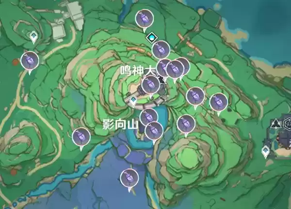 《原神》鬼兜虫采集路线推荐