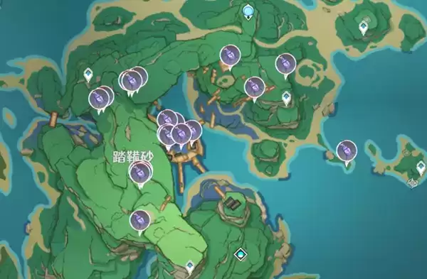 《原神》鬼兜虫采集路线推荐