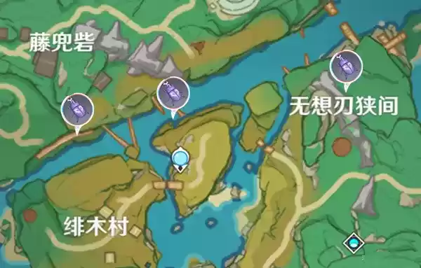 《原神》鬼兜虫采集路线推荐