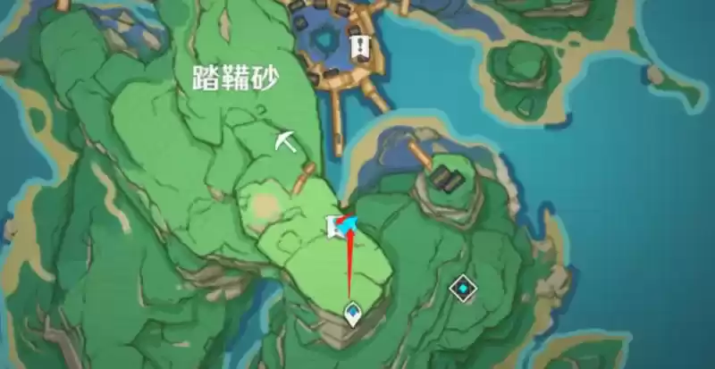 原神稻妻三把钥匙的任务攻略：踏鞴砂三把钥匙及矿洞位置分享[多图]图片4