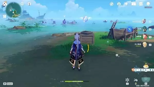 《原神》踏鞴砂北边岛屿的雷指针机关解谜攻略