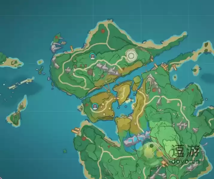 原神山田五的木槌成就妖狸位置分享