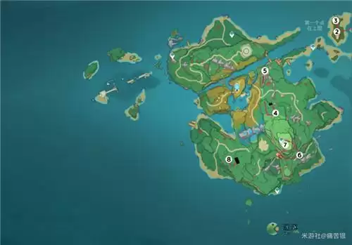 原神稻妻仙灵在哪些位置