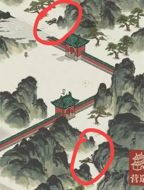 江南百景图鸡鸣山蘑菇位置分布图：鸡鸣山蘑菇位置大全[多图]图片3