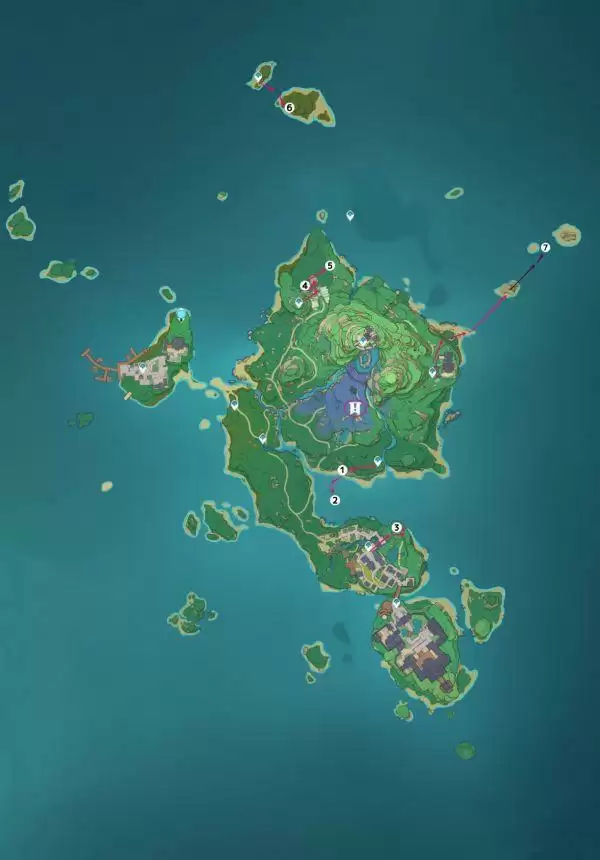 《原神》稻妻全部仙灵位置详解