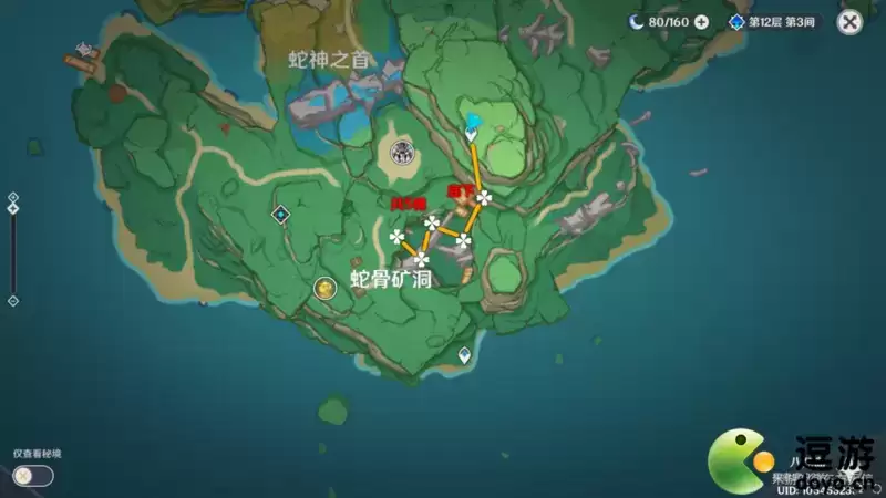 原神鸣草全图59棵高效安全收集路线分享