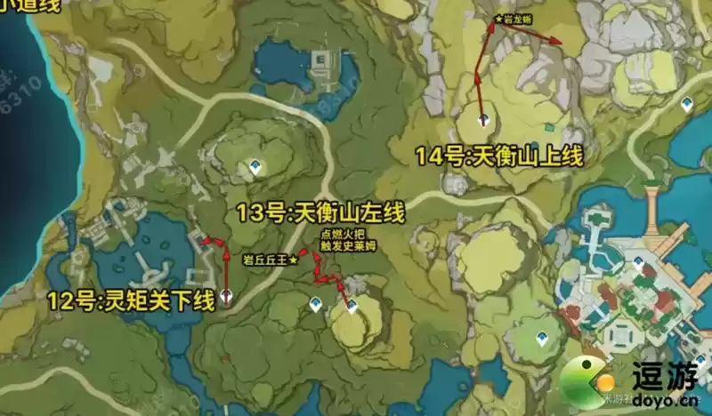 原神129精英怪锄地路线分享