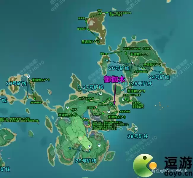 原神129精英怪锄地路线分享