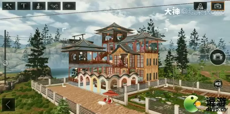 明日之后单人建筑古风建筑分享