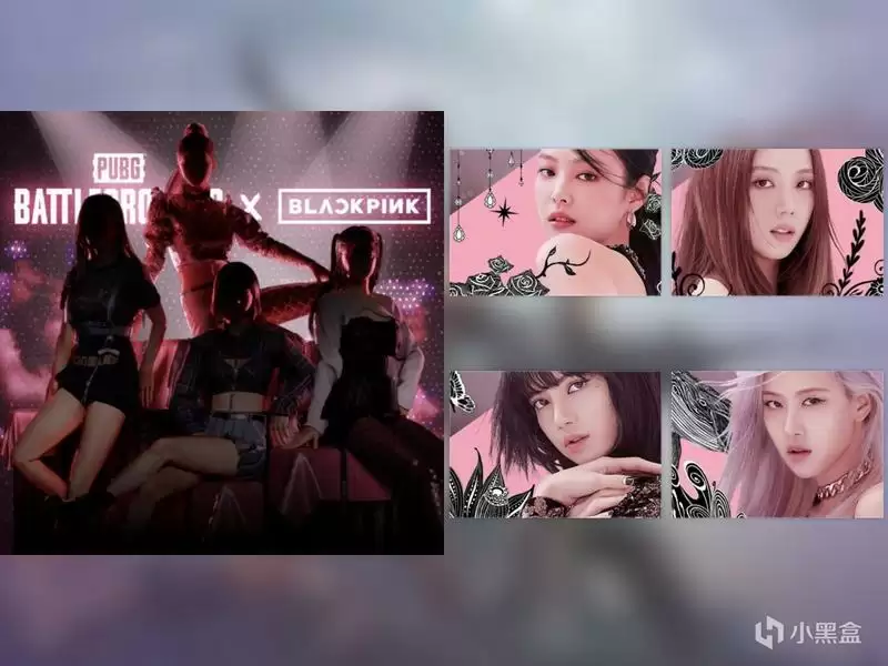 《绝地求生》女团BLACKPINK联名皮肤展示