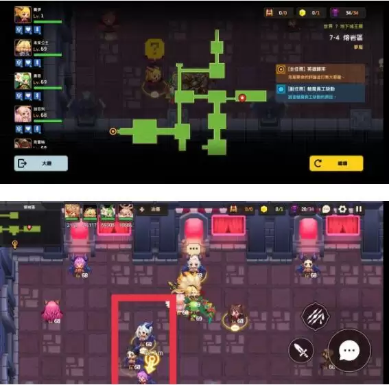 《坎公骑冠剑》噩梦关卡7-4碎片怎么全部收集