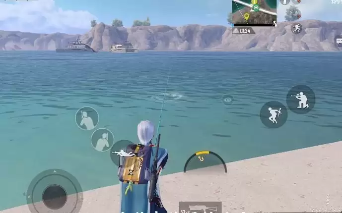 《和平精英》钓鱼技巧