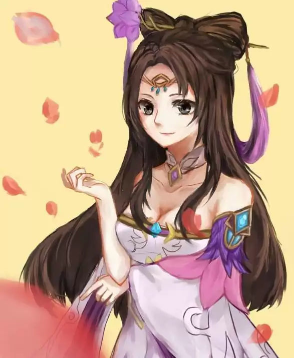 王者荣耀女英雄透视无遮挡图,王者荣耀美女英雄胸大图片 