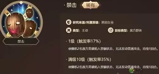 洪荒文明禁击技能性价比分析