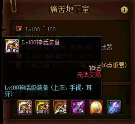 地下城特殊奖励什么意思