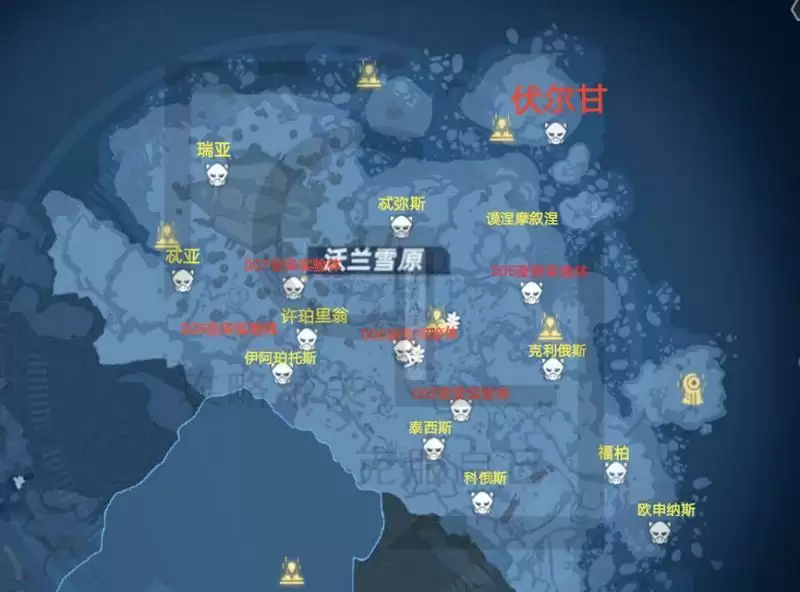 《幻塔》全图成就怪分布位置