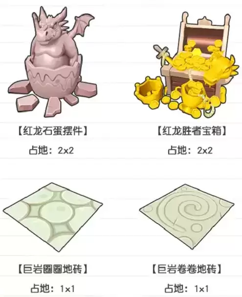 摩尔庄园红龙之战家具有哪些？红龙之战限定家具兑换一览图片2
