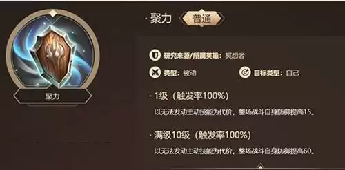 洪荒文明聚力技能怎么样