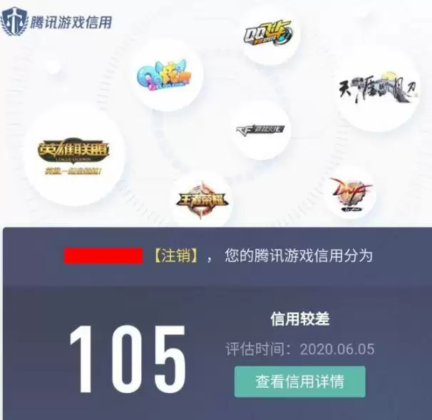 腾讯游戏信用分不足320怎么提升