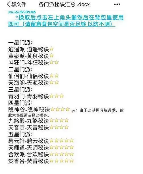 想不想修真门派大全 所有门派秘籍绝学汇总详解[多图]图片5