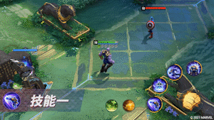 《漫威超级战争》手游灭霸时装漫威影业展示