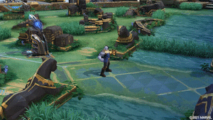 《漫威超级战争》手游灭霸时装漫威影业展示