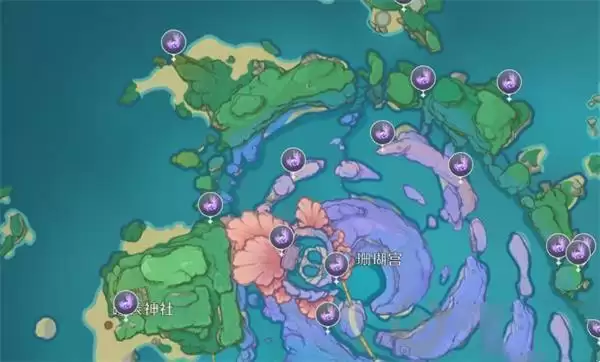 《原神》海祇岛雷神瞳位置一览