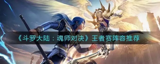《斗罗大陆：魂师对决》王者赛阵容推荐