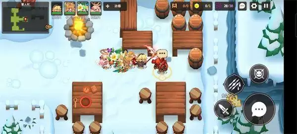 坎公骑冠剑8-4雪人村噩梦难度通关攻略图片4