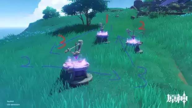 《原神》曚云神社指针解谜攻略