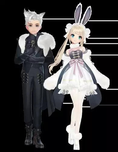 《QQ飞车》手游暗狼雪兔动作套装获取攻略