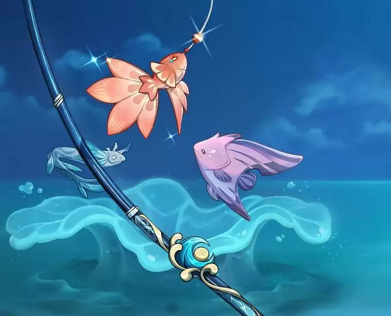 《原神》特殊的鱼钓取位置