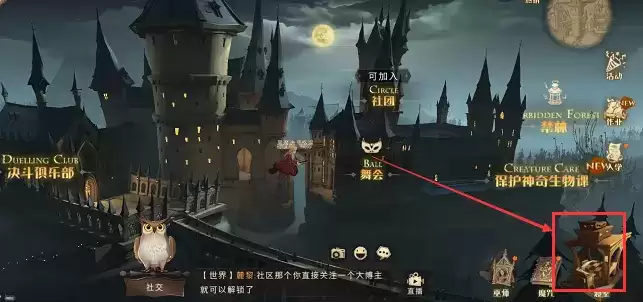 哈利波特魔法觉醒幸运值在哪看