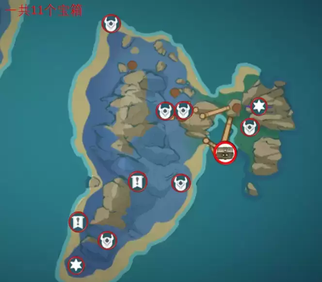 《原神》清籁岛宝箱全收集攻略