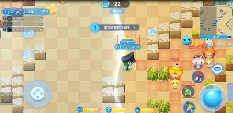 全民泡泡超人百人演习玩法介绍