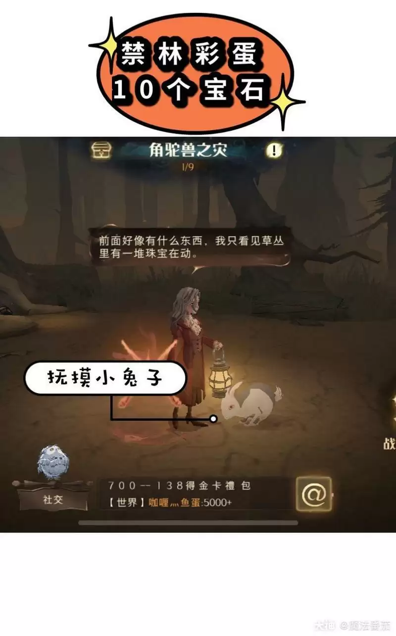 哈利波特魔法觉醒禁林彩蛋分享