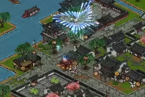 《烟雨江湖》彩车巡城活动