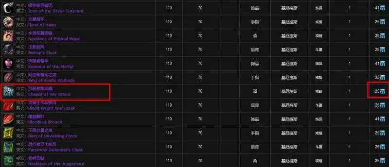 邪恶意图项链怎么获得