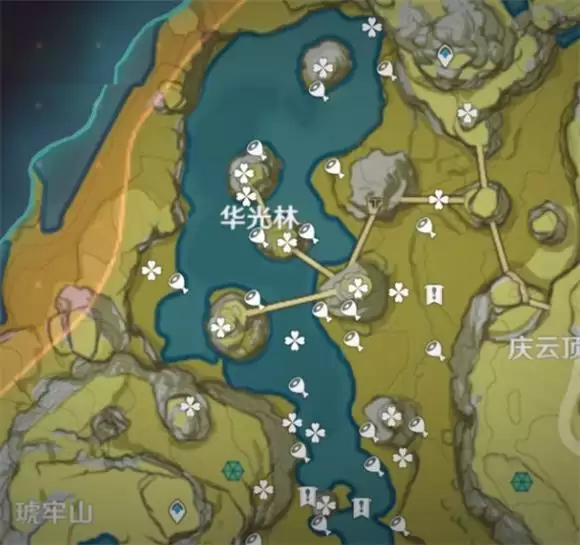 《原神》逐月符全部位置攻略