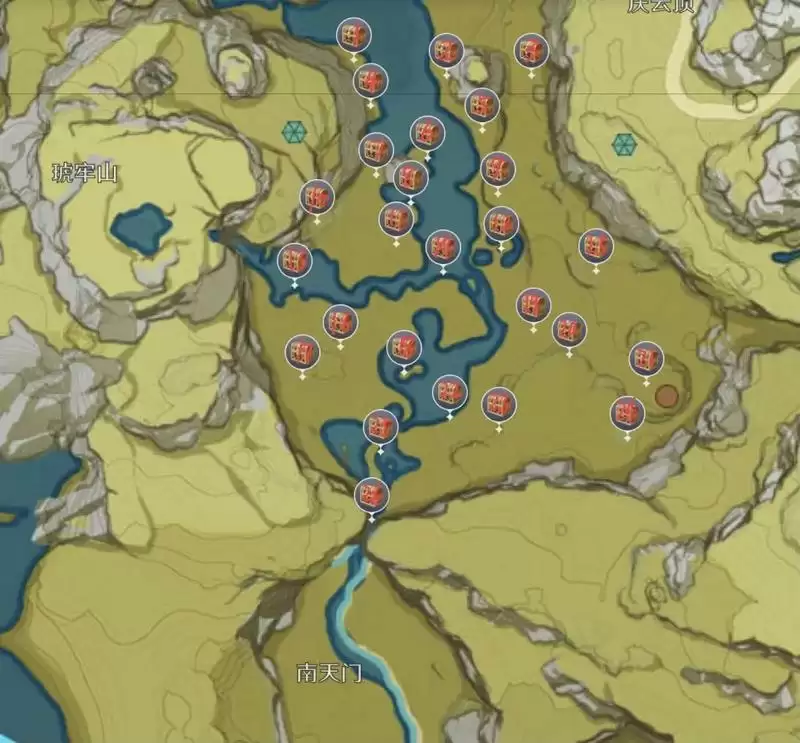 原神玄月宝箱具体位置分布汇总大全