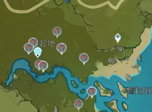 《原神》风车菊分布位置分享