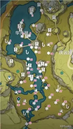 原神逐月符位置大全 逐月符宝箱位置汇总分布图图片3